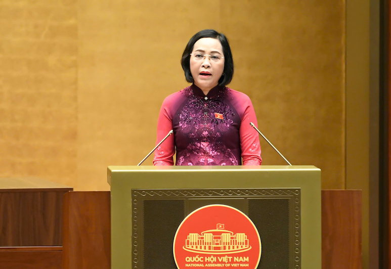 Phó Chủ tịch Quốc hội Nguyễn Thị Thanh. Ảnh: Như Ý