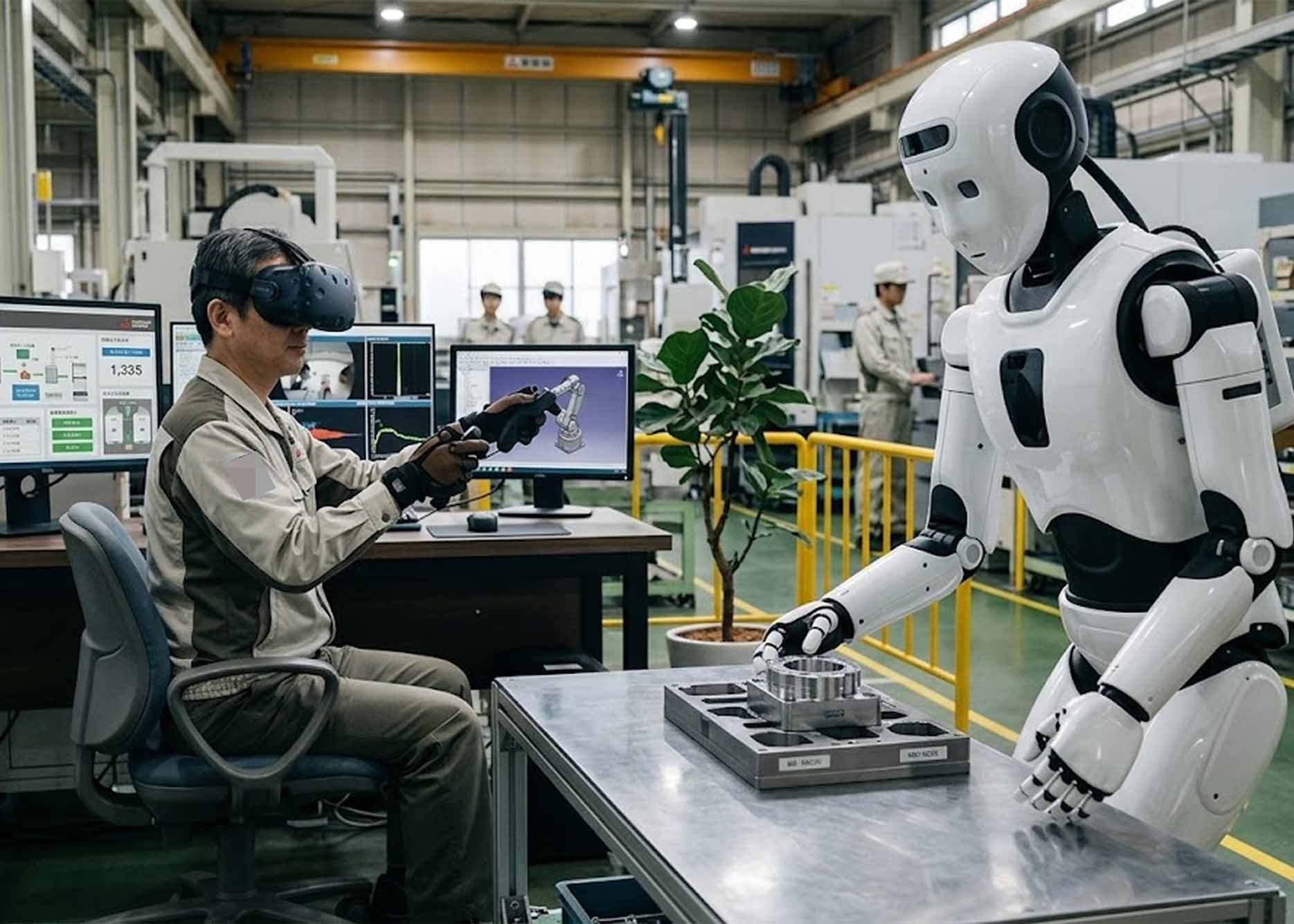 When humans are in shortage, robots become a replacement force in Japan. Graphics: Cat Tien