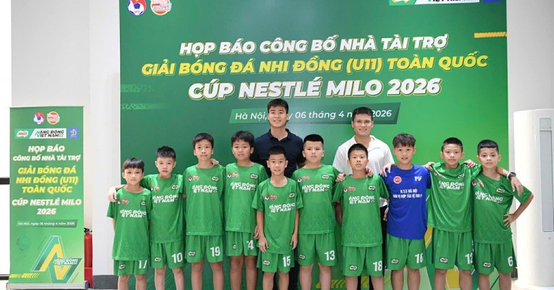 53 đội bóng tranh tài tại Giải bóng đá Nhi đồng U11 năm 2026