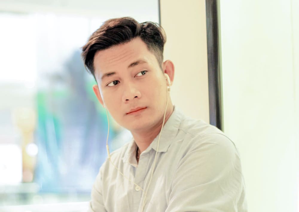 Million-view" director Dang Tuan Chinh. Photo: Character provided