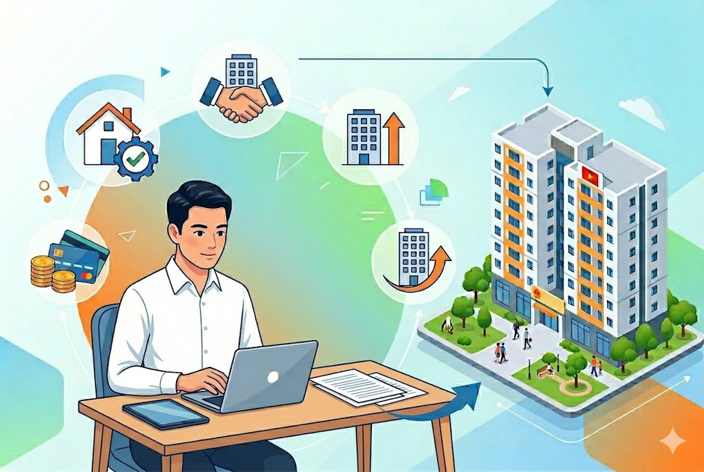 Access to social housing is implemented according to specific criteria. Photo: Nhu Ha