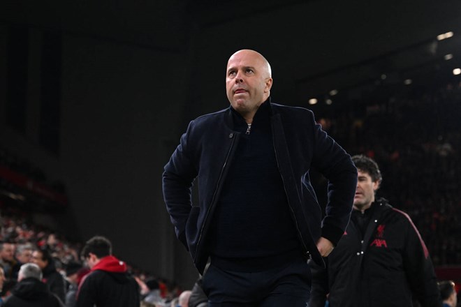 Everything is against Arne Slot and Liverpool. Photo: AFP