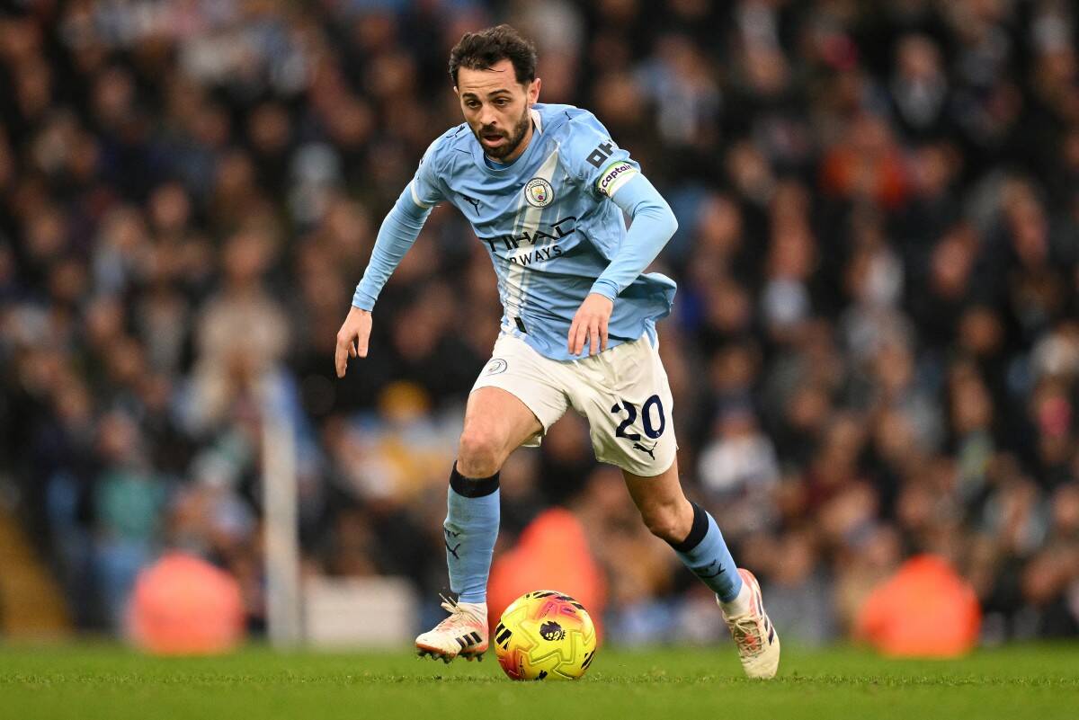 Bernardo Silva will leave Man City at the end of the season. Photo: AFP