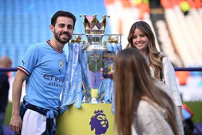 Bernardo Silva đã cùng Man City chinh phục nhiều danh hiệu cao quý. Ảnh: AFP
