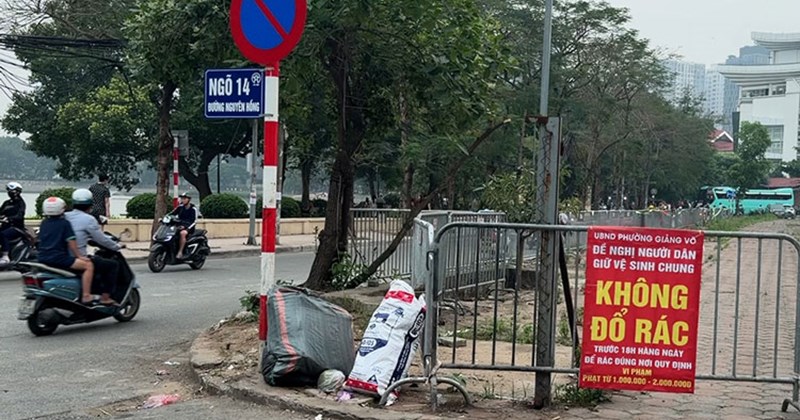 Hà Nội: Tái diễn đổ rác tự phát, thách thức bảo vệ môi trường