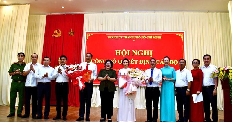TP.HCM bổ nhiệm Phó Giám đốc sở, Bí thư phường