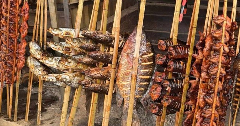Cá nướng sông Đà "gây thương nhớ" du khách
