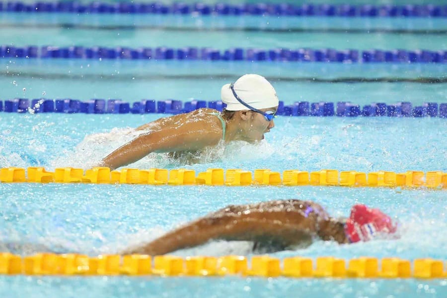 Vo Thi My Tien is sent to China for training to prepare for the 2026 Asian Beach Games. Photo: Minh Dan