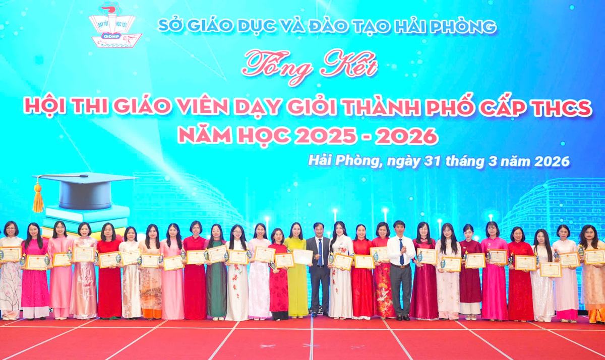 In 2026, Hai Phong will spend nearly 43 billion VND to improve the capacity of the teaching staff. Photo: Hai Phong e-Portal