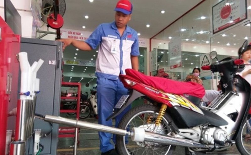 Conditions for emission testing facilities