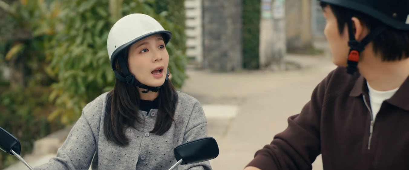 Trung và Mai tiếp tục có màn đụng độ hài hước trong “Ngược đường ngược nắng” tập 5. Ảnh: VFC. 