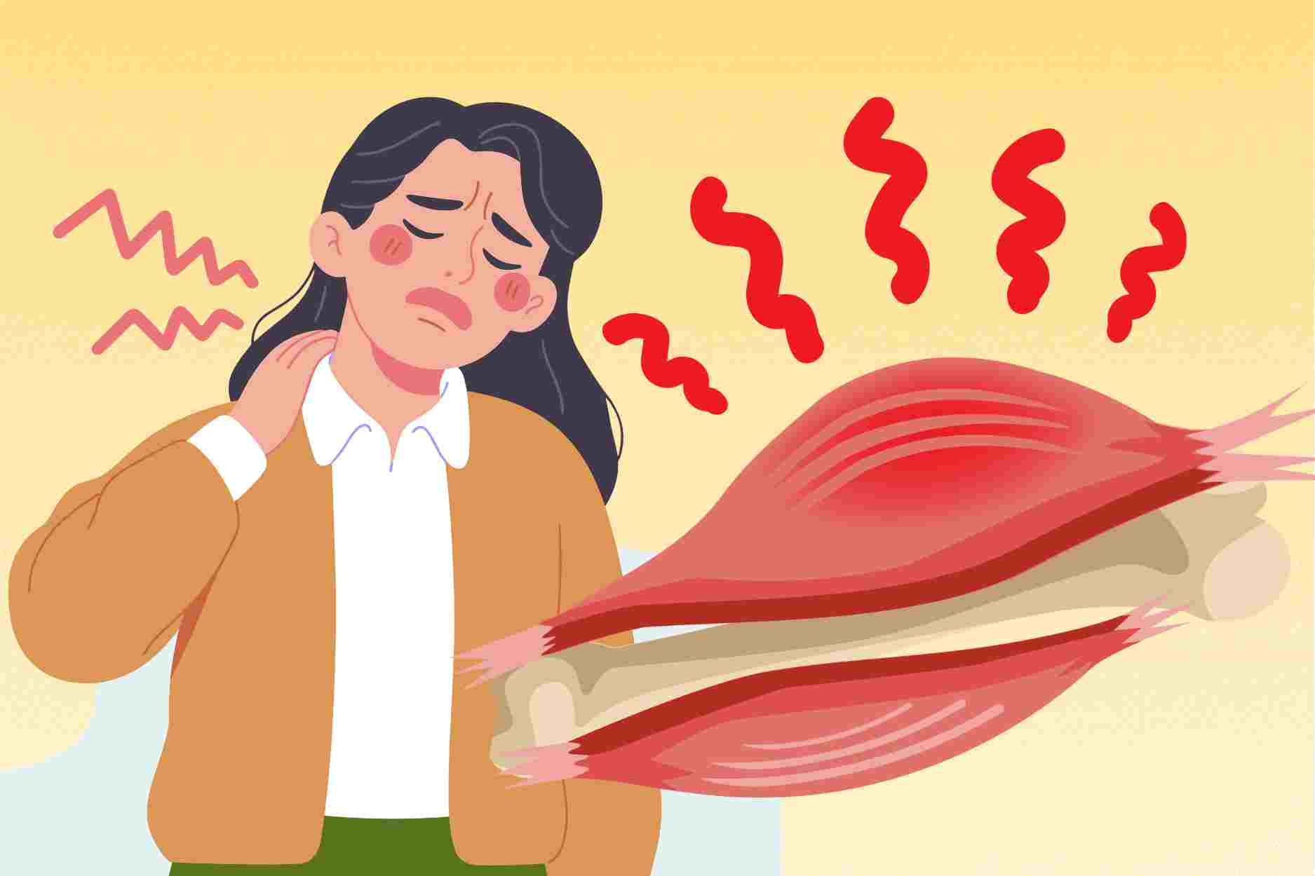 How to distinguish muscle and nerve pain that many people easily confuse