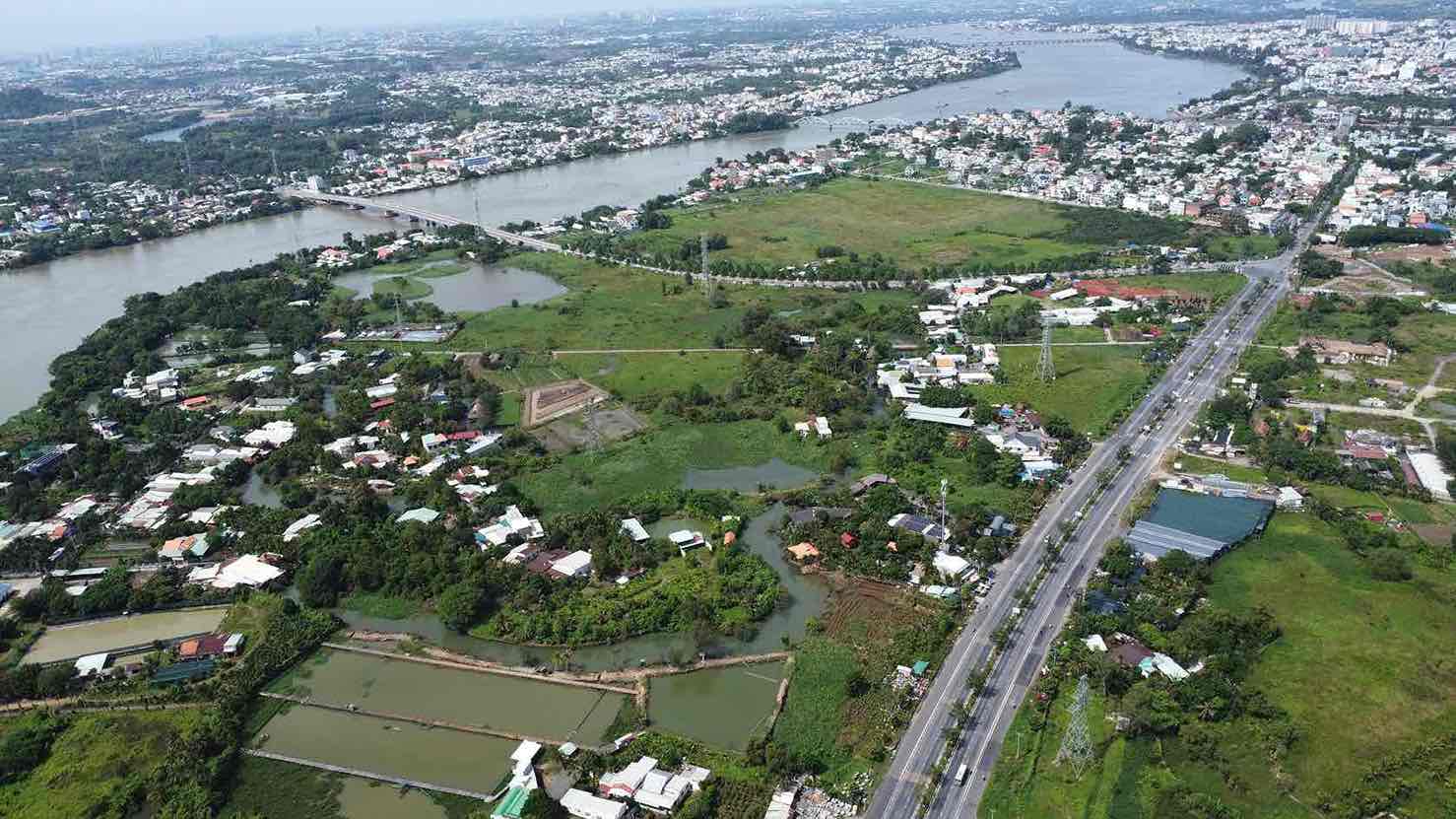 Le gouvernement approuve le dossier du projet de création de la ville de Dong Nai. Sur la photo, Cu Lao Pho est aujourd'hui le quartier de Tran Bien, province de Dong Nai. Photo: Ha Anh Chien