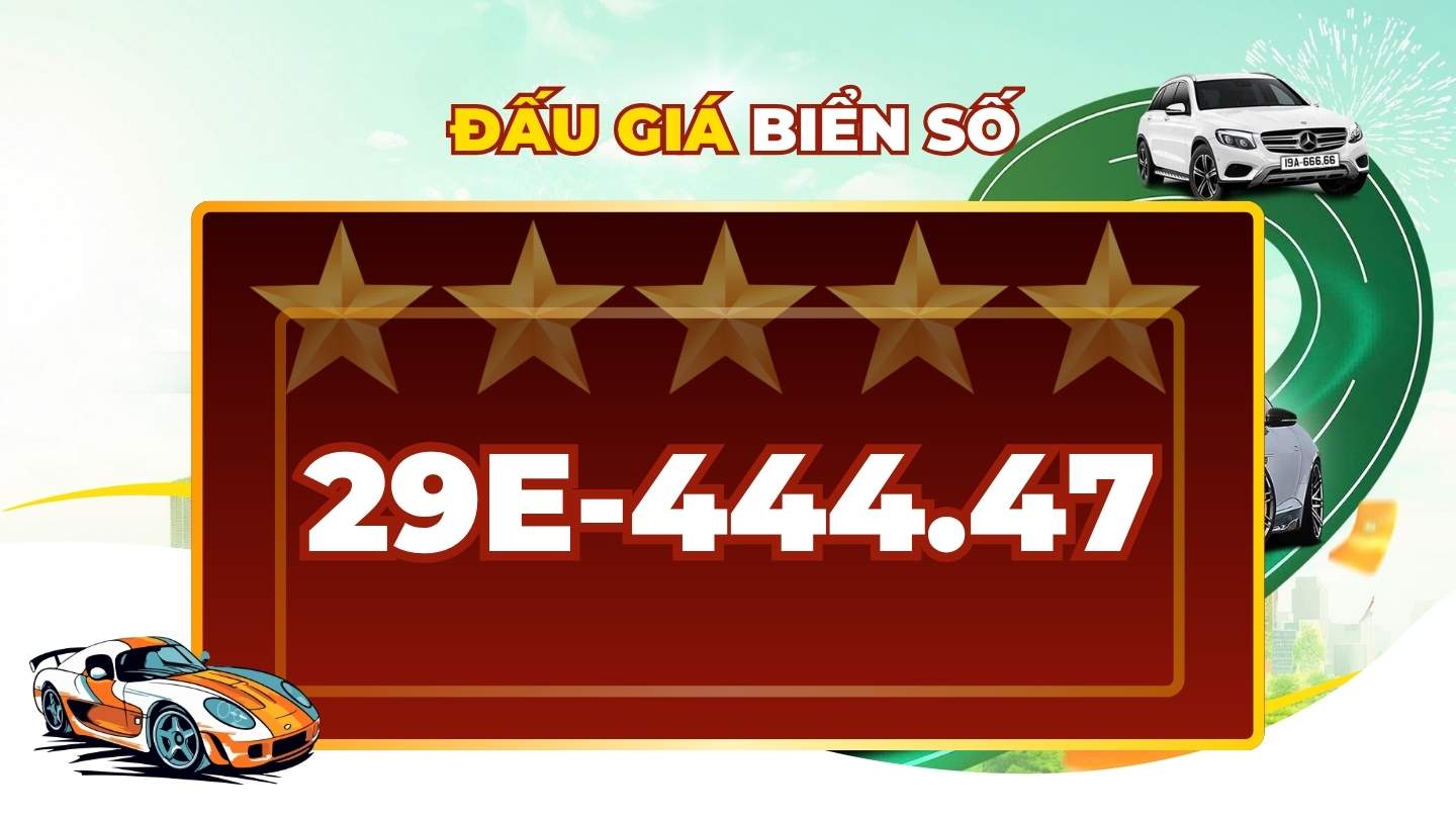 Super beautiful four-digit license plates in Hanoi will be present in the auction on April 7