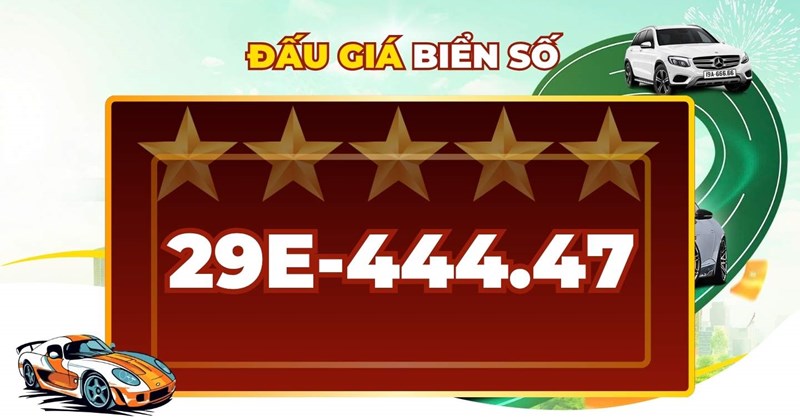 Hà Nội: Đấu giá biển số tứ quý siêu đẹp vào 7/4