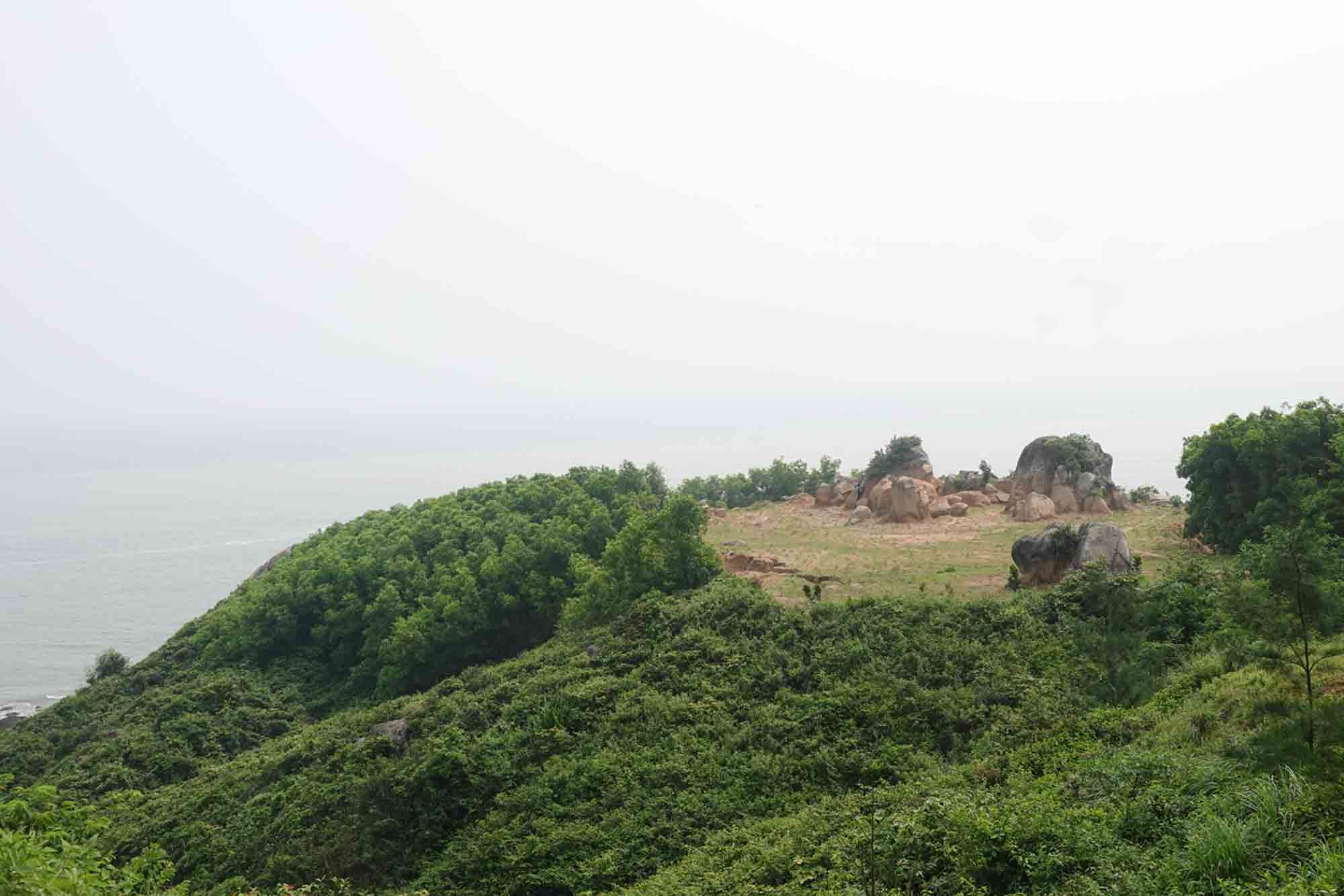 Ky Anh commune is a locality with a wind power project about to be implemented. Photo: Tran Tuan