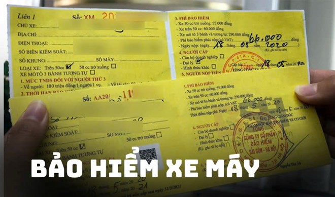 The Ministry of Public Security proposes to maintain the regulation that foreigners driving motorbikes in Vietnam must have motorbike insurance. Photo: Tuong Van