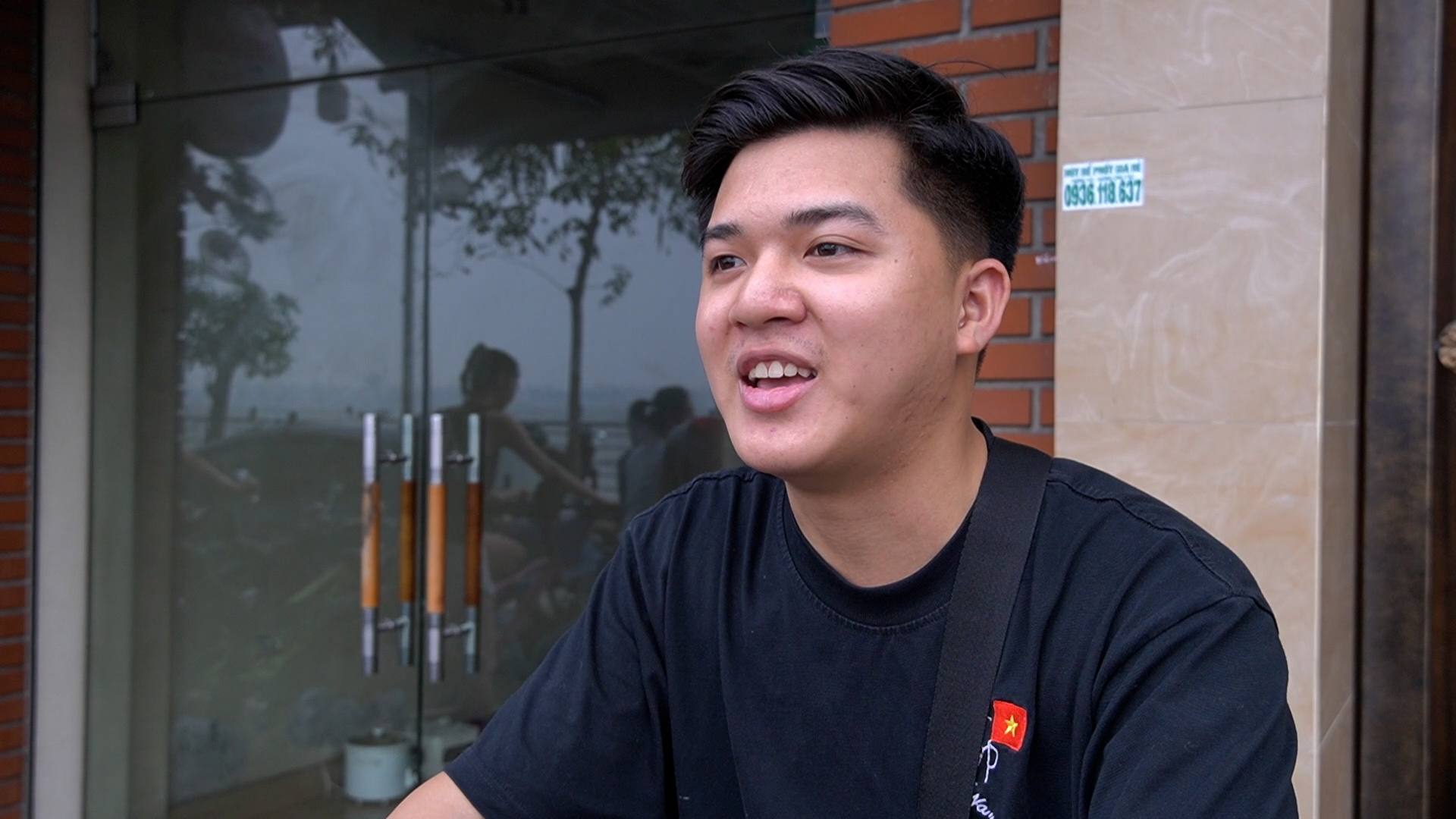 Anh La Việt Hoàng chia sẻ, chiều hè, khi nhiệt độ giảm là thời điểm thích hợp cho các hoạt động rèn luyện thể thao, nâng cao sức khoẻ. Ảnh: Phương Anh