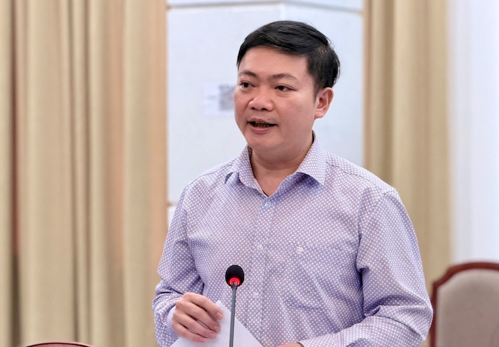 Ông Nguyễn Duy Cường - Phó cục trưởng Cục tiền lương và BHXH, Bộ Nội vụ. Ảnh: Phương Mai