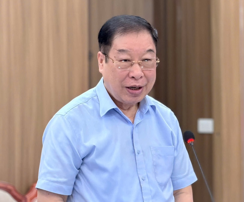 GS.TS Lê Minh Thông – Nguyên phó chủ nhiệm Ủy ban pháp luật của Quốc hội. Ảnh: Phương Mai