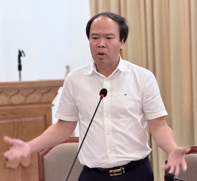 Ông Đỗ Văn Thức -  phó trưởng ban Công tác Công đoàn LĐLĐ Thành phố Hải Phòng. Ảnh: Phương Mai