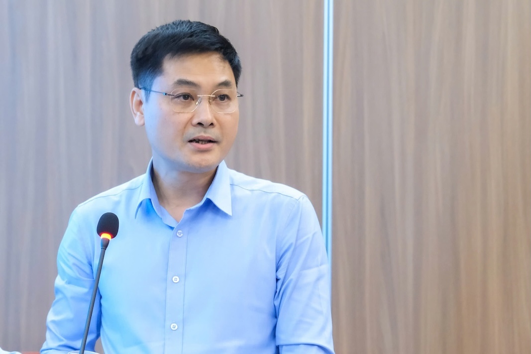 Ông Vũ Anh Tuấn – Phó Chủ tịch Công đoàn Y tế VN. Ảnh: Phương Mai 