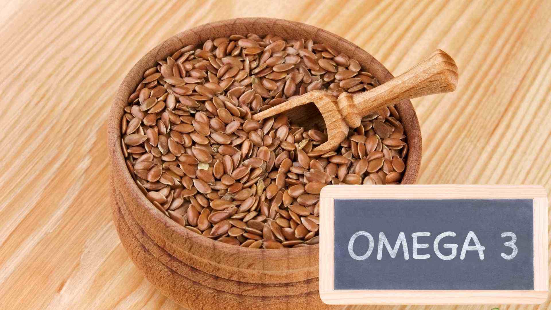 Golden" seeds contain a lot of omega-3, which helps fight cancer and increase resistance