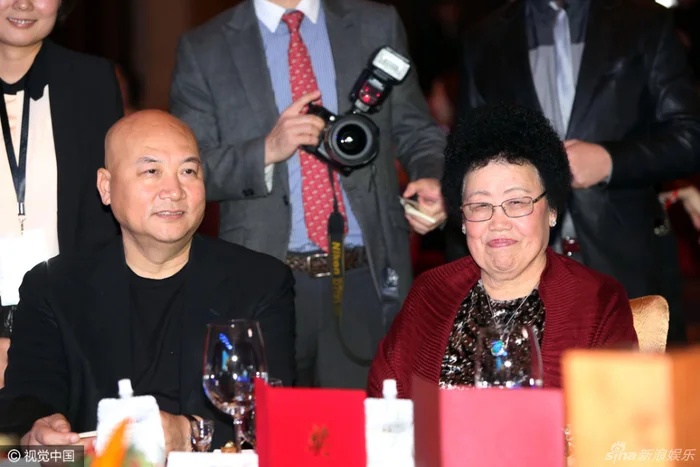 Đường Tăng “Trì Trọng Thụy” và vợ - tỉ phú Trần Lệ Hoa. Ảnh Sina