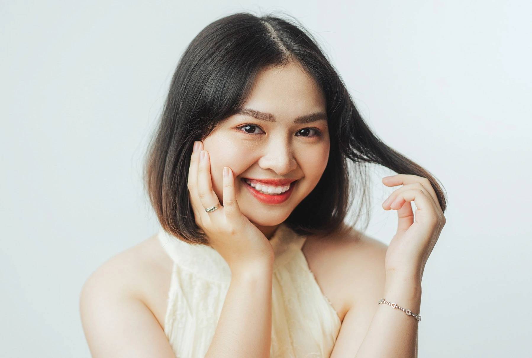 Singer Thien Nhan. Photo: Minh Hoang.