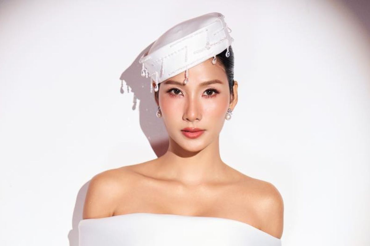 Model Hoang Thuy. Photo: Character provided