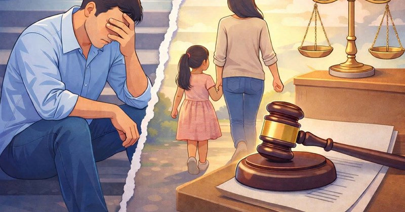 Ly hôn, vợ ngăn chồng thăm con: Xử lý thế nào theo luật?