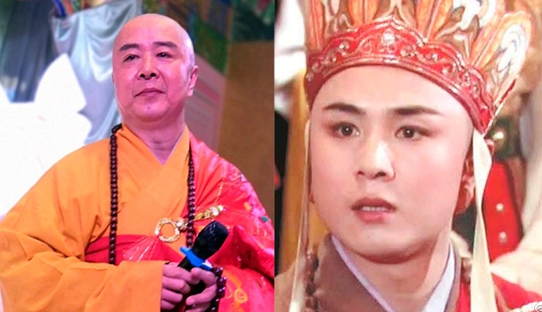 Từ Thiếu Hoa thời đóng Đường Tăng (phải) và hiện tại (trái). Ảnh: VieON.