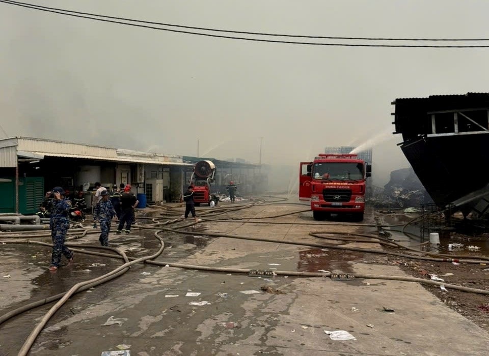 Fire scene. Photo: Hai Phong City Police