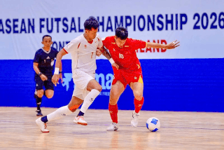 Vietnam futsal team aims for an early ticket to the semi-finals of the 2026 Southeast Asian Futsal Championship. Photo: VFF