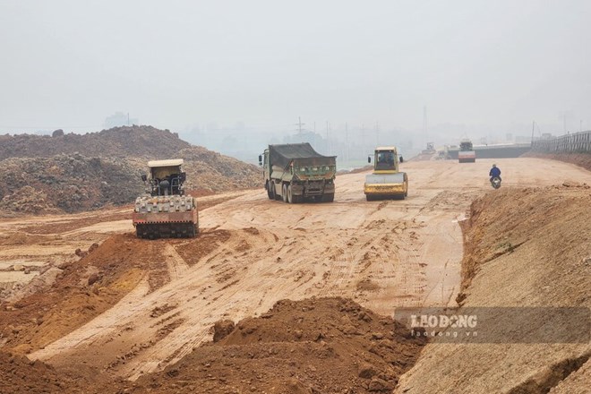 Công tác giải phóng mặt bằng các dự án ảnh hưởng lớn đến tiến độ giải ngân vốn đầu tư công. Ảnh: Tô Công