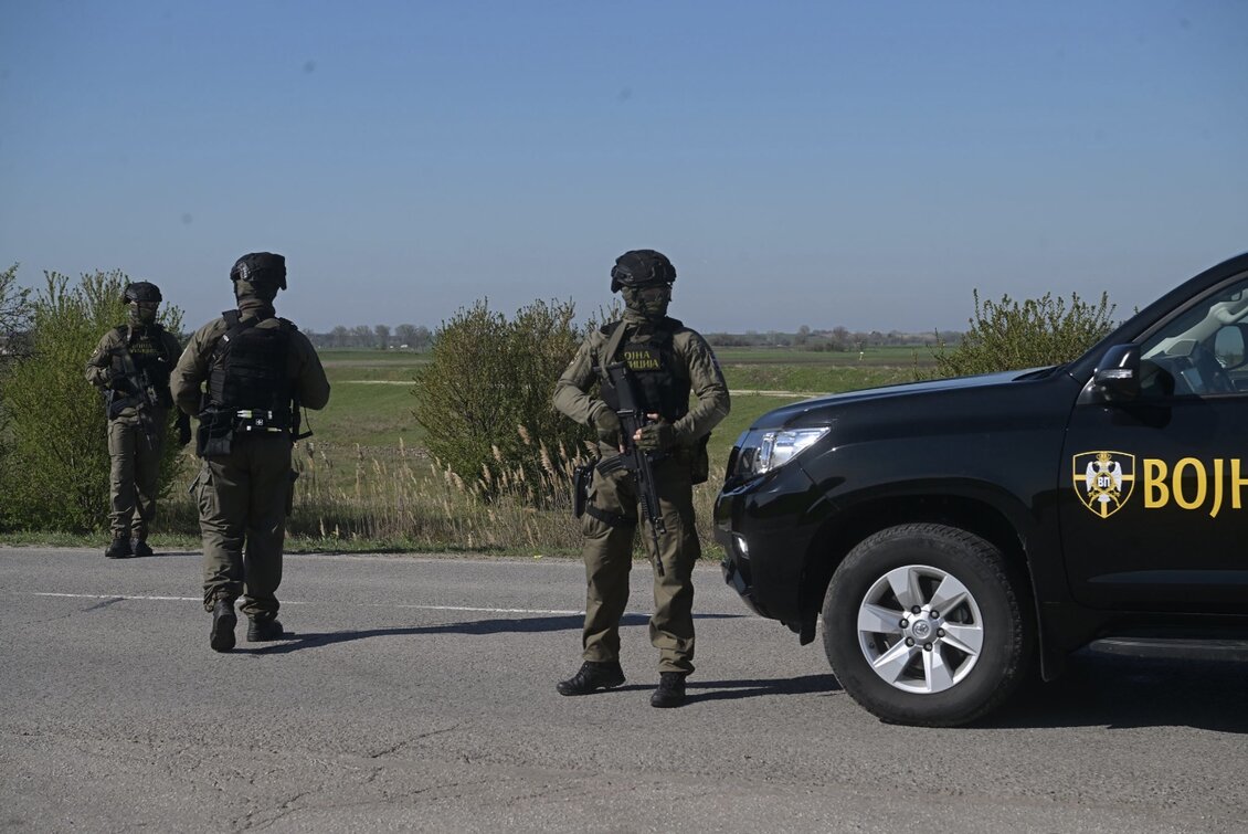 Serbia discovers explosives near the gas pipeline connecting to Hungary. Photo: Serbian Ministry of Defense