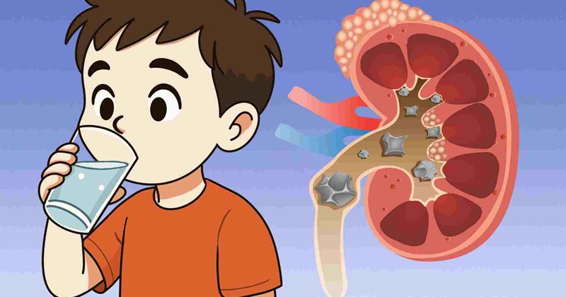 3 đồ uống nên dùng trong thời tiết nóng để phòng sỏi thận