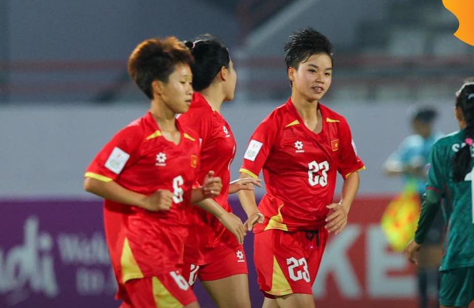 Vietnam U20 women's team enters the decisive match at the 2026 AFC U20 Women's Championship against Bangladesh U20 women's team. Photo: VFF