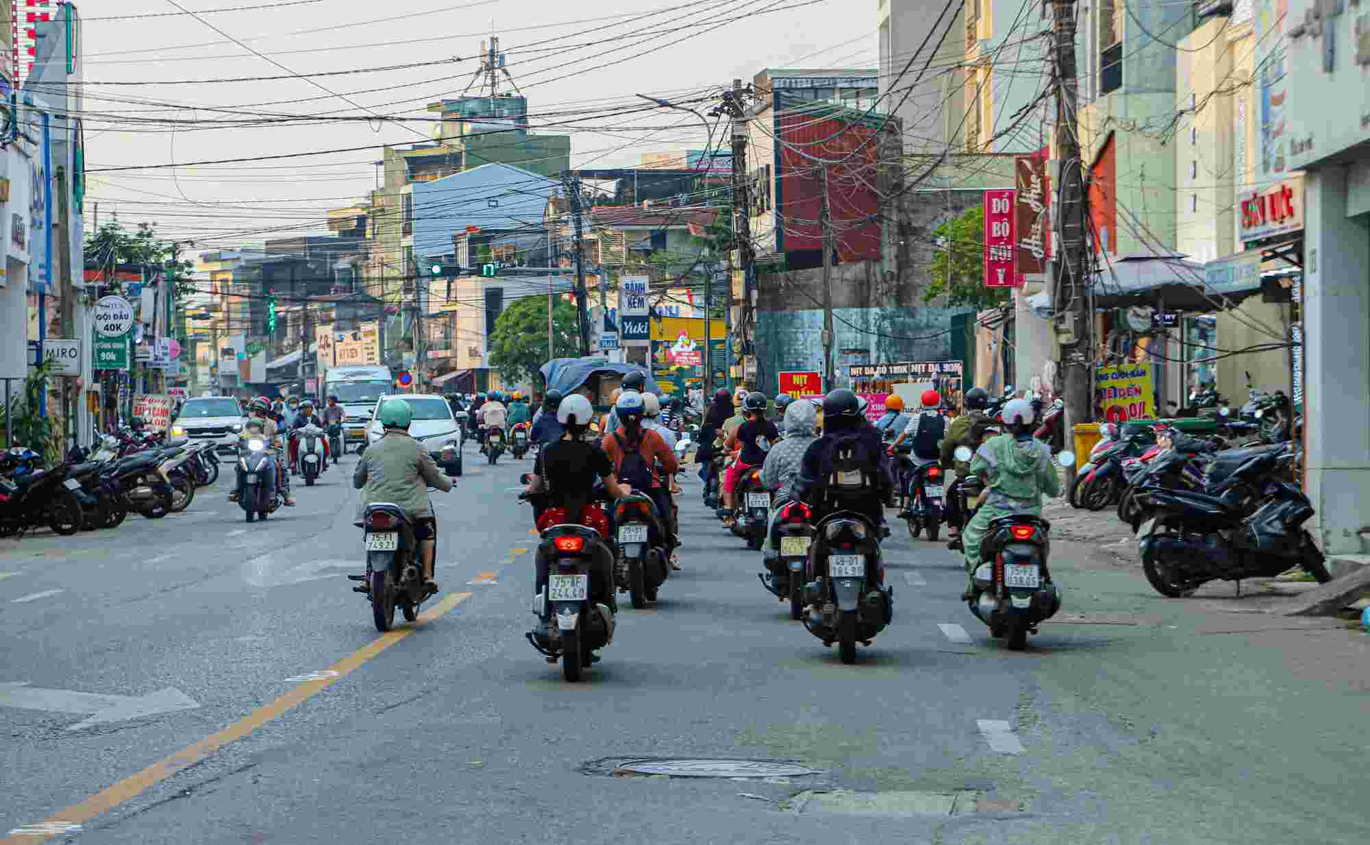 Hiện nay, dự án mở rộng đường Bà Triệu (TP Huế) vẫn chưa được triển khai dù đã quá hạn. Ảnh: Nguyễn Luân