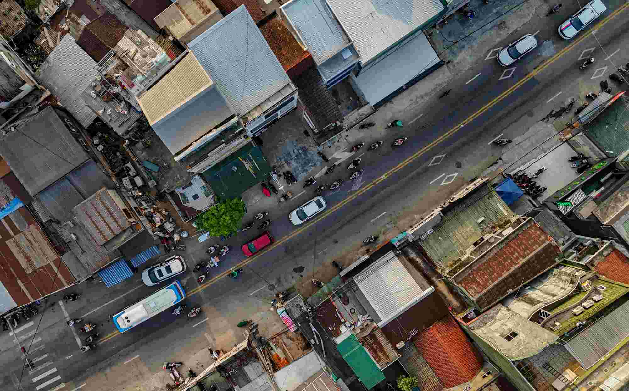 Before the expansion, Ba Trieu street (Hue City) was currently cramped and suffocating. Photo: Nguyen Luan