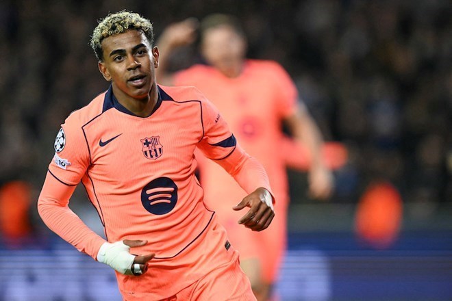 Lamine Yamal is an elite product of La Masia furnace. Photo: AFP