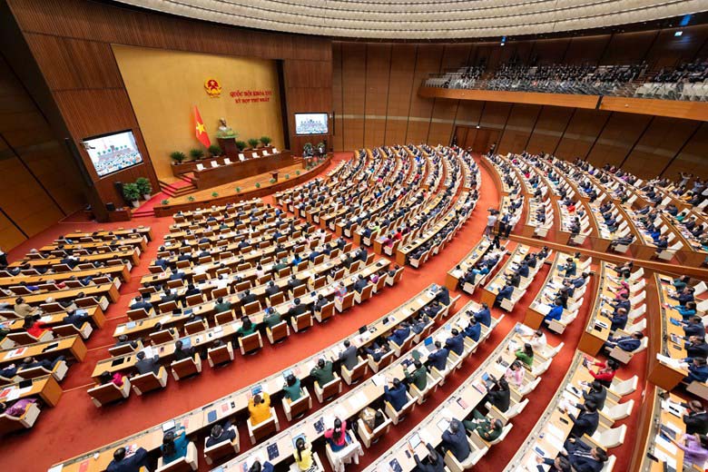Today, the National Assembly will discuss and approve the appointment of Deputy Prime Ministers, Ministers and Government members. Photo: Quochoi. vn