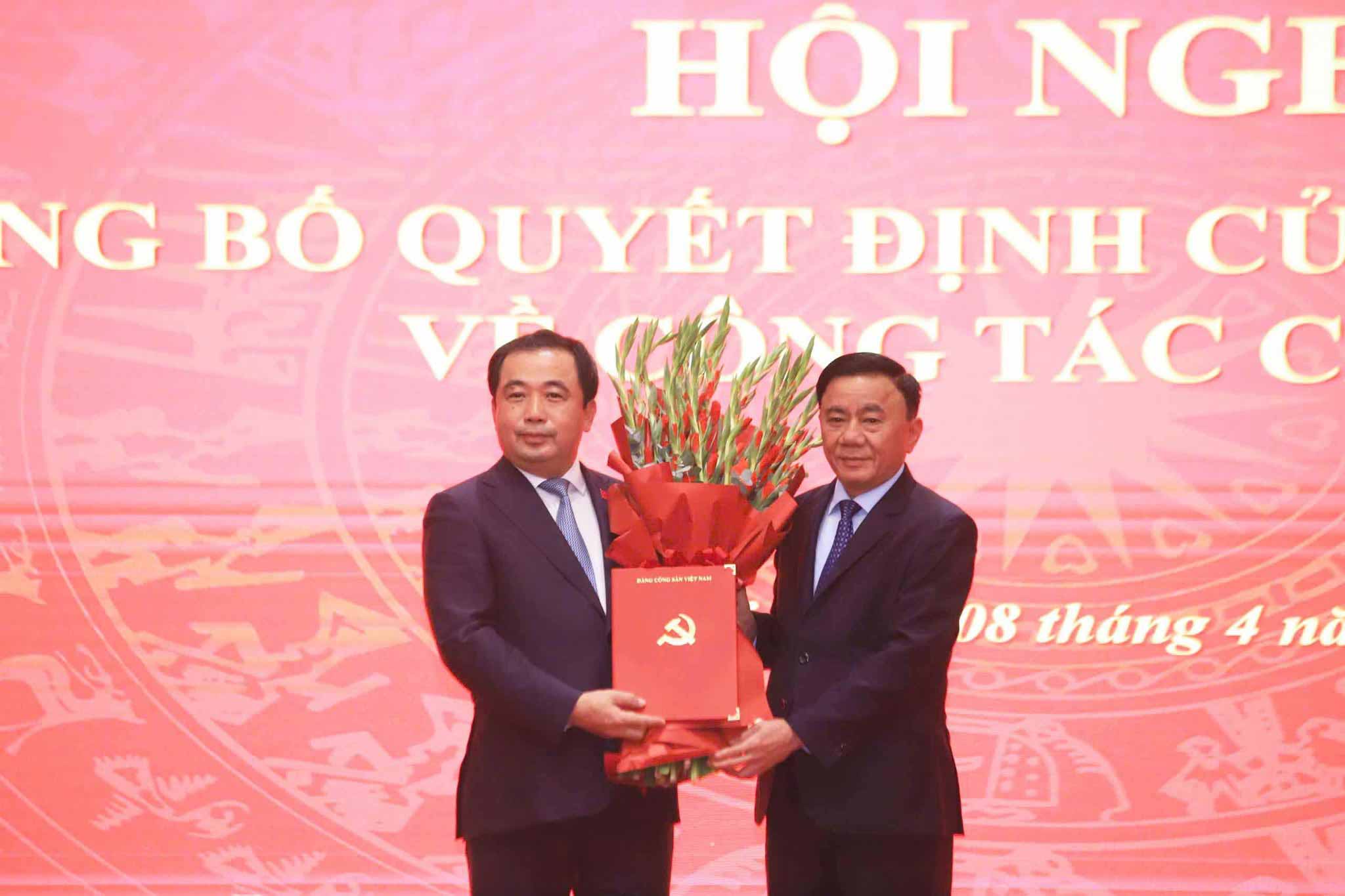 Mr. Tran Duc Thang holds the position of Secretary of the Hanoi City Party Committee. Photo: VNA
