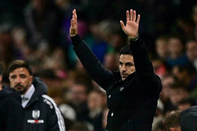 Mikel Arteta does not care about criticism from outside. Photo: AFP