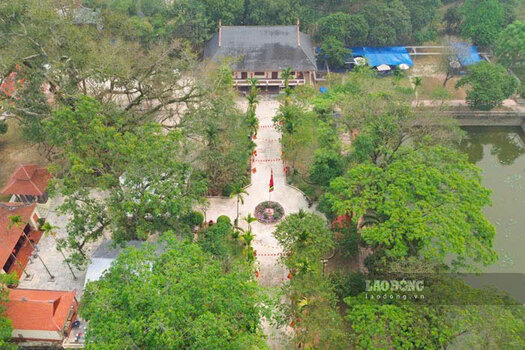 Ban Phu Citadel relic seen from above. Photo: Quang Dat