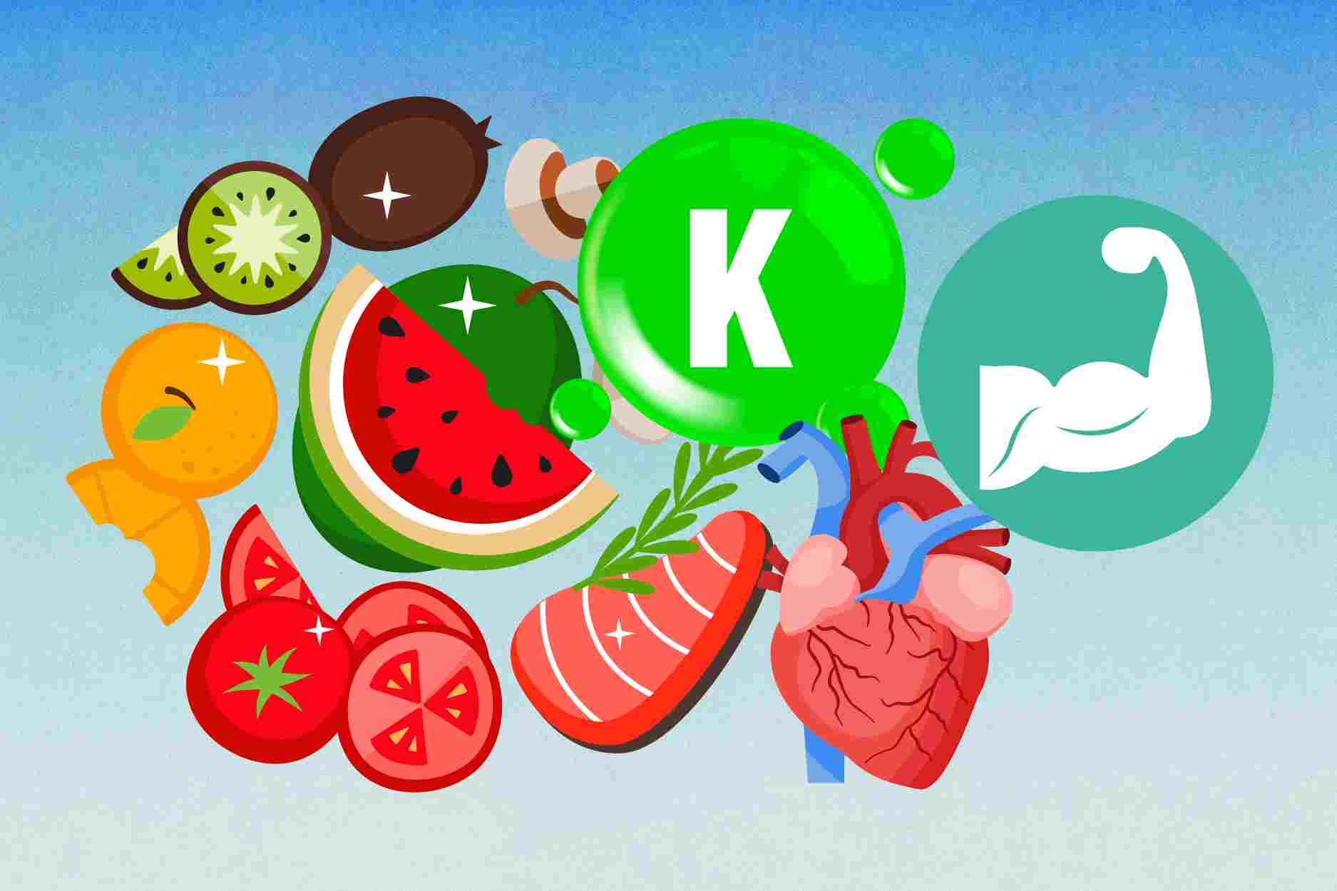 심장에 좋고 근육을 탄탄하게 만드는 칼륨이 풍부한 식단 제안