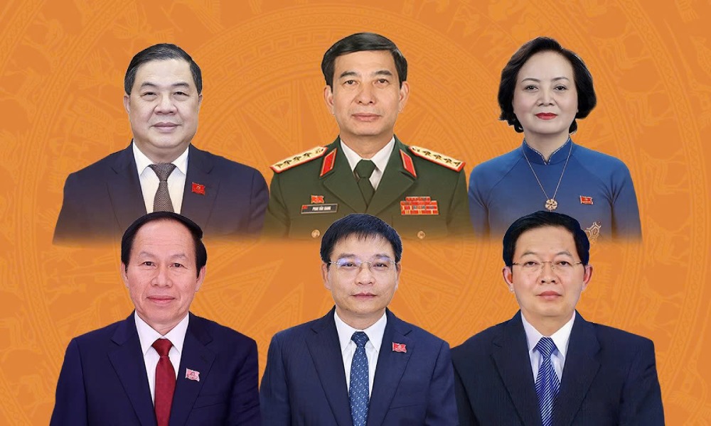6 Deputy Prime Ministers for the 2026-2031 term. Photo: Pham Dong