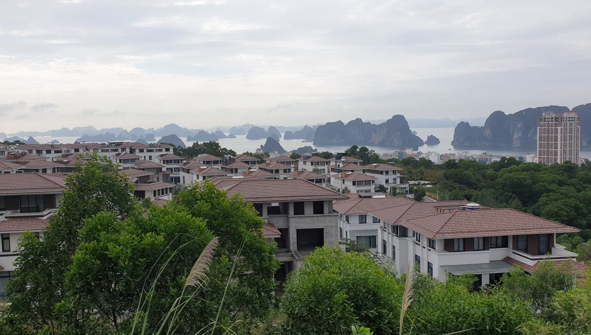 Villa area belonging to the Complex of Conference Center, service area, resort tourism, resort villa and low-rise housing FLC Ha Long, Ha Long ward. Photo: Nguyen Hung