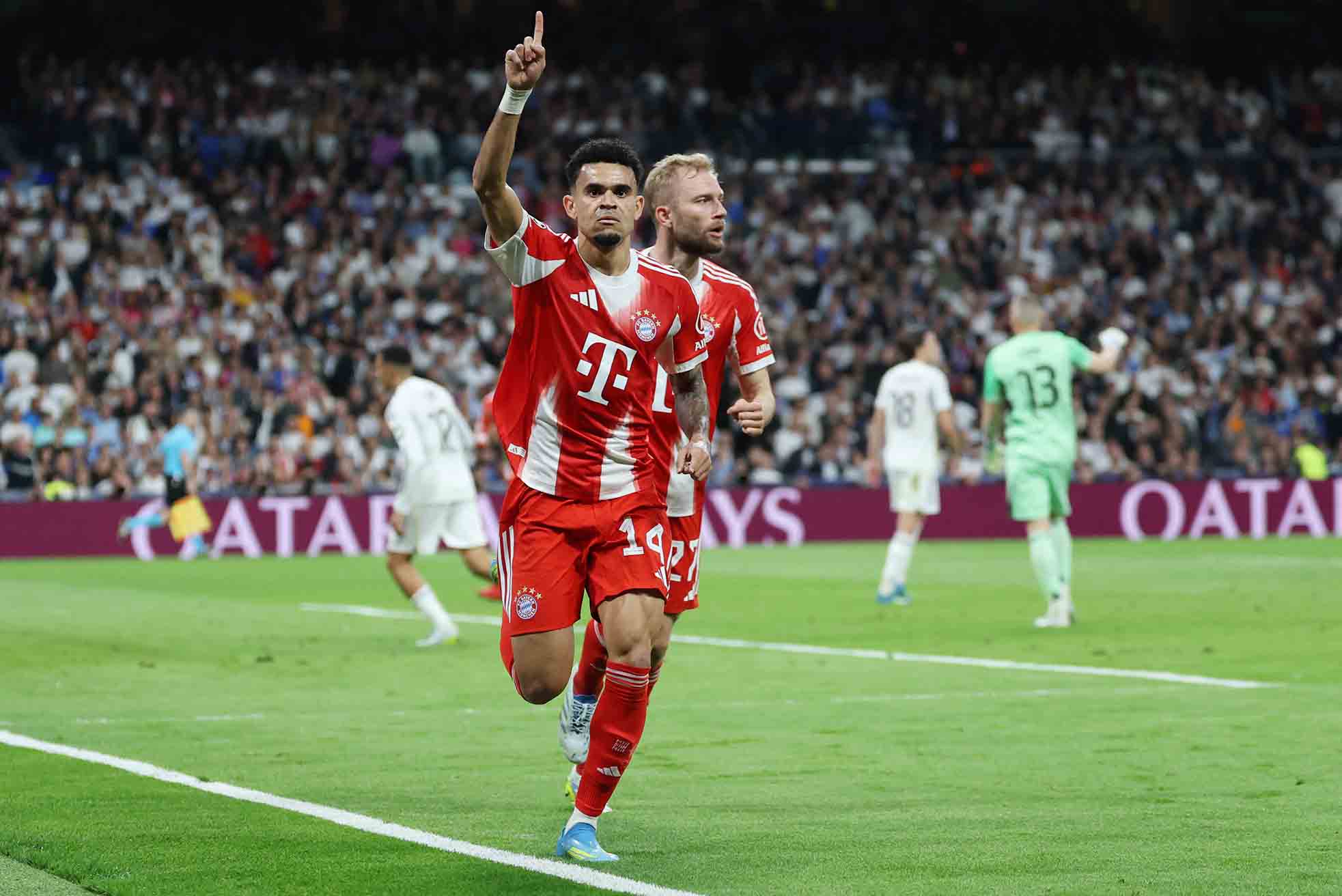 Luis Diaz chơi rất tốt từ khi chuyển tới Bayern Munich vào hè 2025. Ảnh: AFP