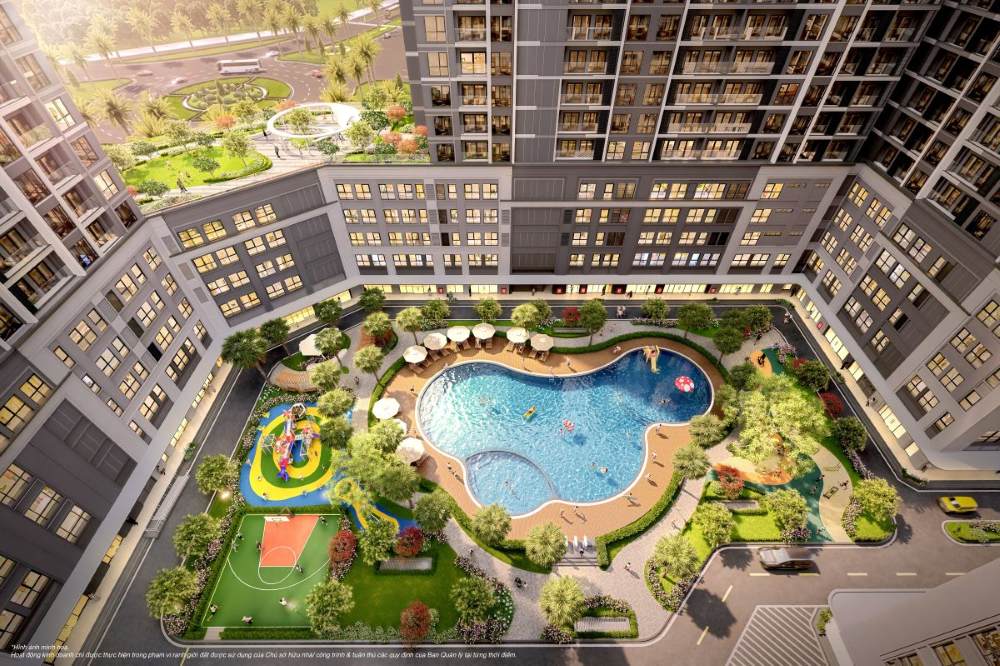 The Sentosa sở hữu hệ tiện ích phong cách Singapore Tropical với gần 4.000m² cảnh quan